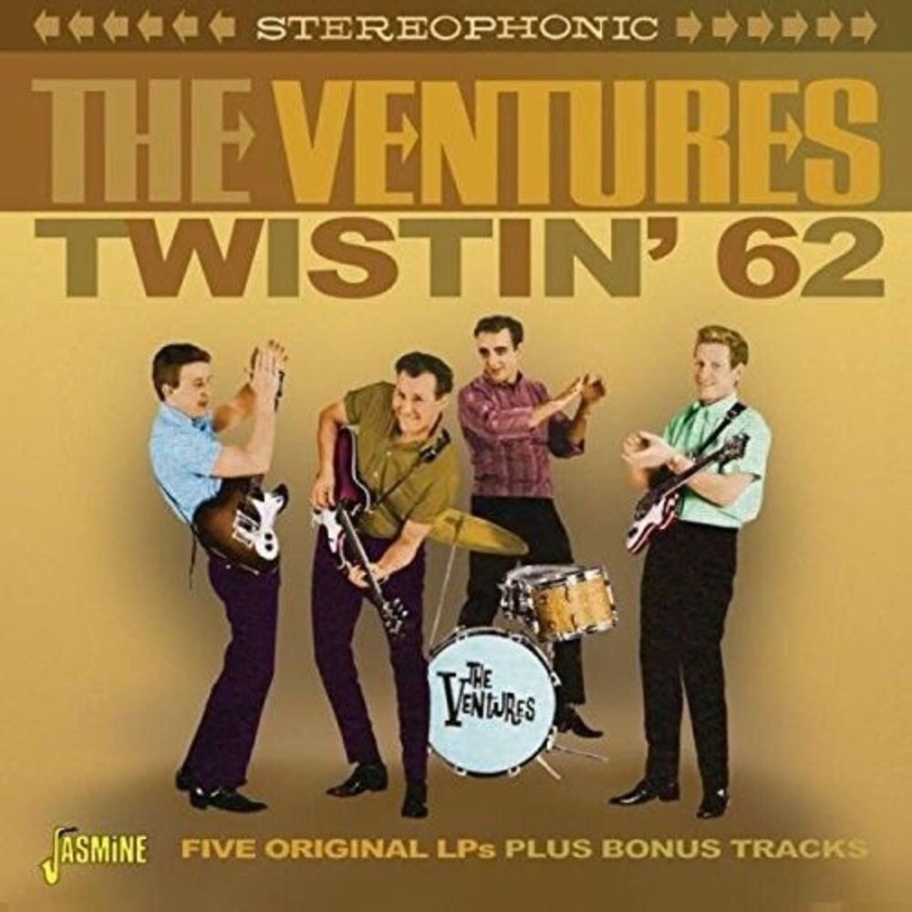 The Ventures - Twistin 62: Five Original LPS Plus Bonus Tracks  CD